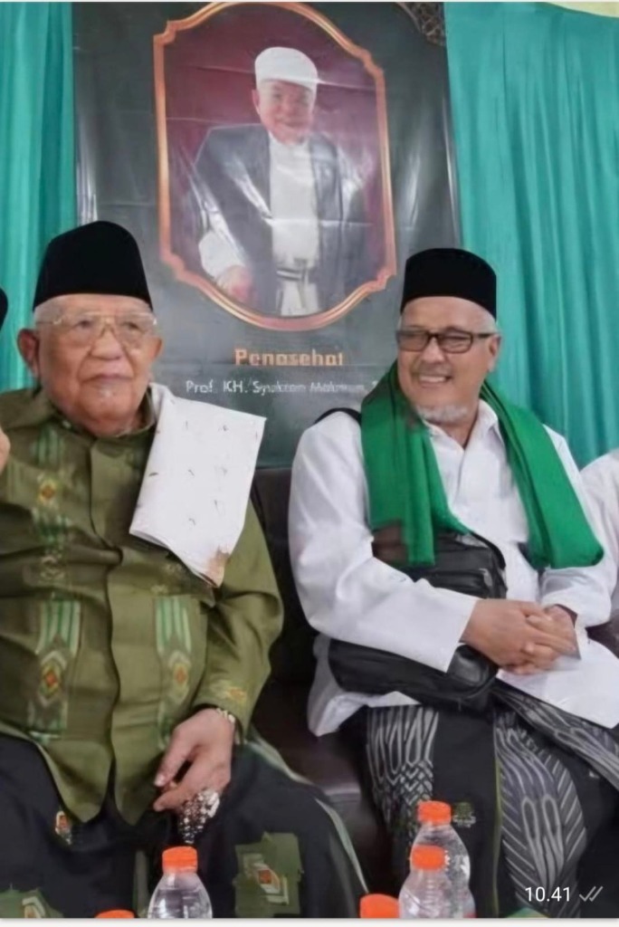 Prof KH Syukron Ma'mun Duduk Bersama Pimpinan Nurul Ilmi